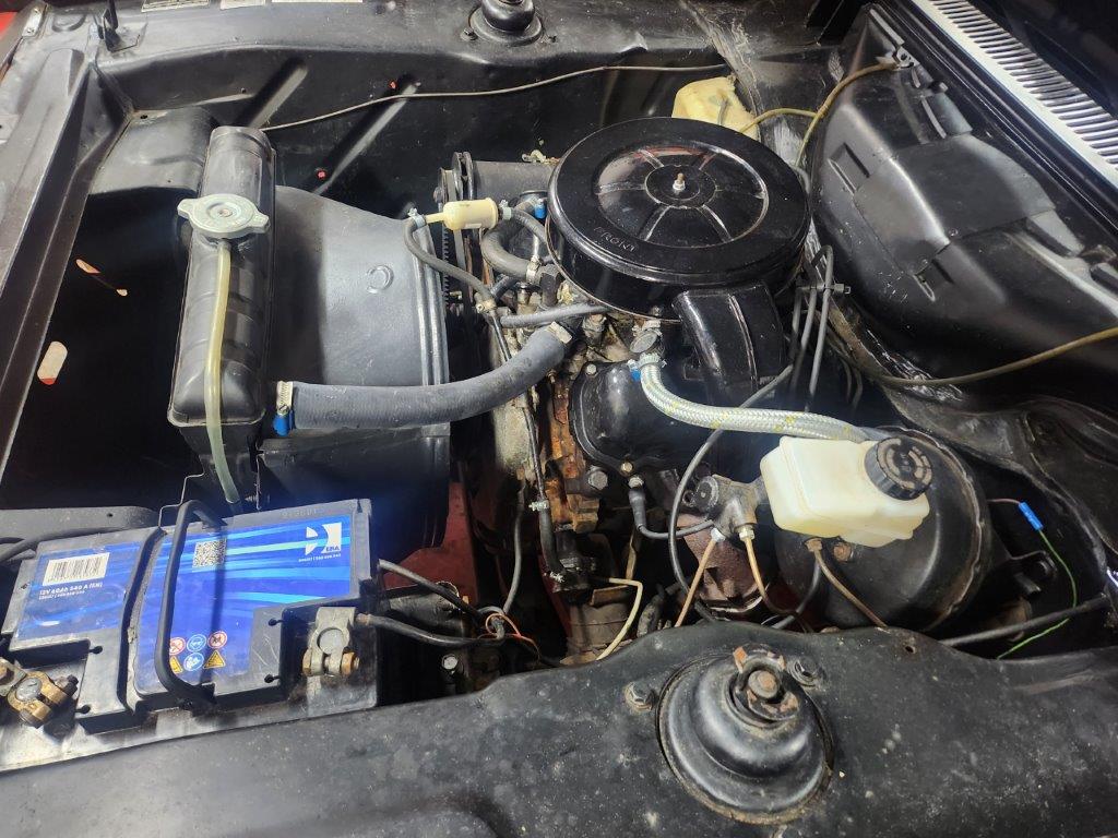 Complete Ford Capri MK1 1700GT V4 Motor – Inclusief Versnellingsbak & Aandrijfas