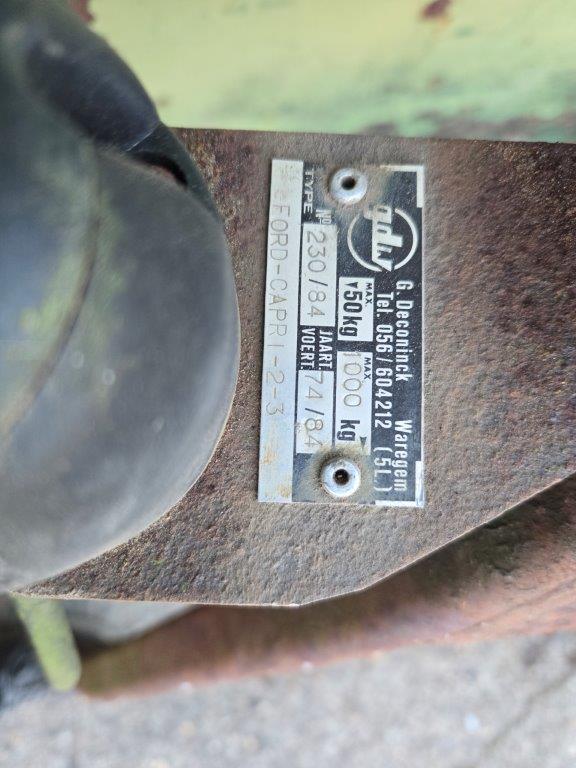Ford Capri Mk2 / Mk3 – Tow Bar (Trekhaak)