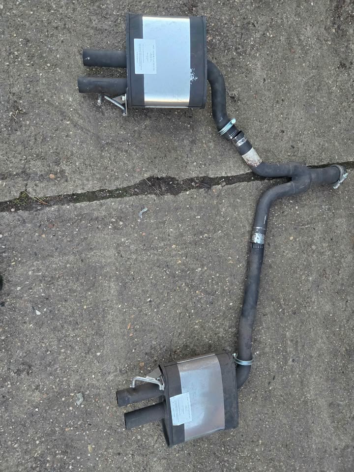 Sportuitlaten set audi a4 ABT Sebring 2.1