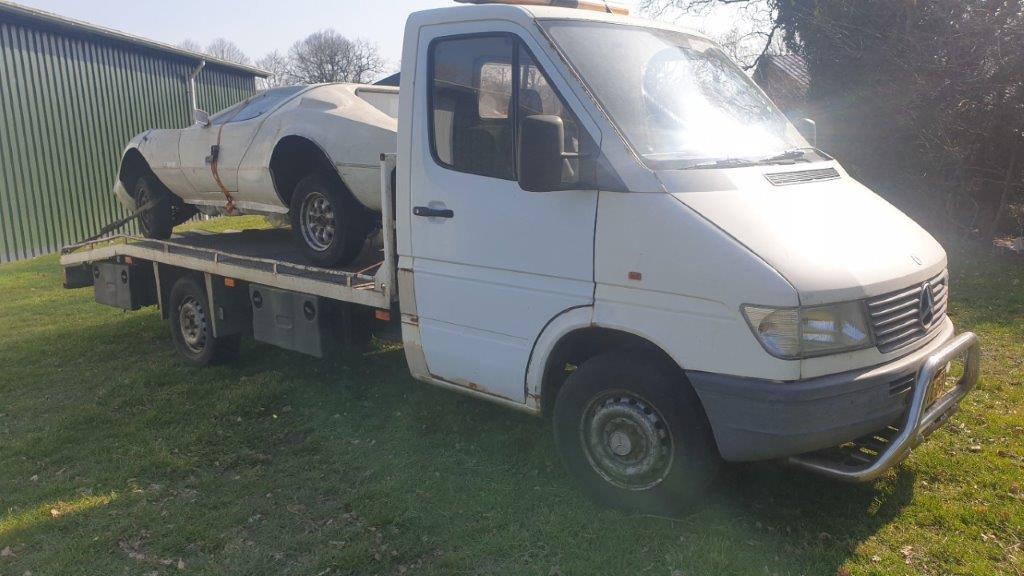 Mercedes Sprinter 312 D Rampenwagen, Baujahr 1995